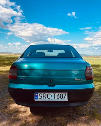 Fiat Siena cena 10000 przebieg: 65567, rok produkcji 1999 z Susz małe 301